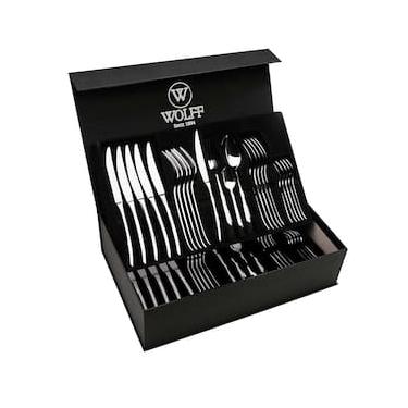 Imagem de Faqueiro Wolff 48 Peças Aço Inox Berna