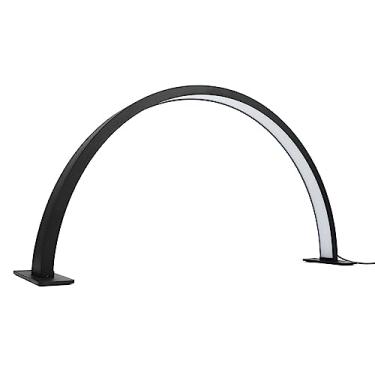 Imagem de Lâmpada de Mesa para Unhas Meia Lua de 35 W e 28 Polegadas, Lâmpada LED de Alto Brilho de 6000 K, Lâmpada de Mesa LED Regulável para Manicure para Beleza, Cuidados Com a Pele,