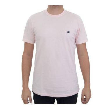 Imagem de Camiseta Masculina Aeropostale Mc A87 Rosa Claro - 8790101-1