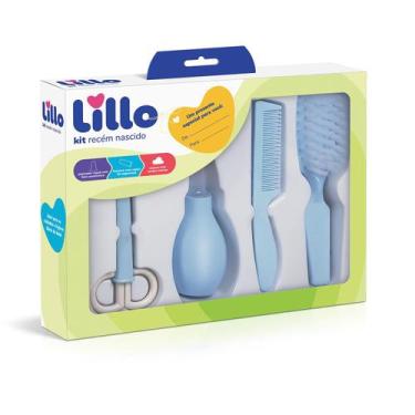 Imagem de Kit De Higiene Para Recém Nascido Azul - Lillo