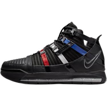 Imagem de Nike Zoom Lebron III QS (DO9354-001)_9,5 - Preto/Multi, Preto/Multi (Do9354-001), 41