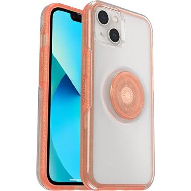 Imagem de OtterBox + Capa da série Pop Symmetry para iPhone 13 (apenas) - embalagem sem varejo - (Melondramatic (transparente/laranja))