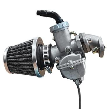 Imagem de CDHPOWER Conjunto de carburador PZ20 aprimorado para kit de motor de gás de dois tempos 48CC/66CC/80CC/100CC/110CC YD100/PK80/LD100/LD90/LD80