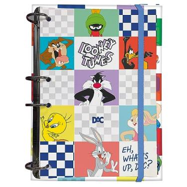 Imagem de Fichário Colegial sem Lombo Looney Tunes - Fechamento em Elástico