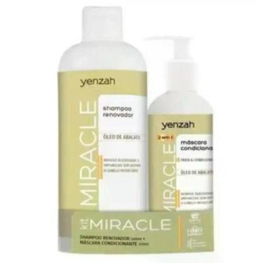 Imagem de Shampoo E Mascara Miracle Abacate Yenzah 750G