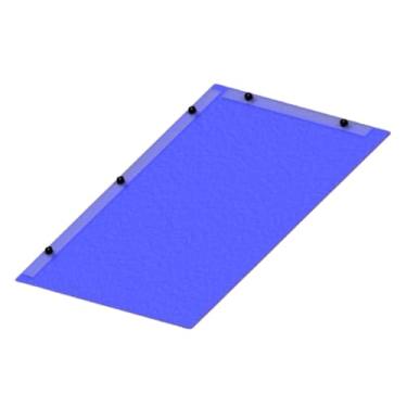 Imagem de Prancheta Desenho Técnico Arquitetura Engenharia AZUL A1