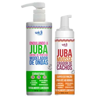 Imagem de Kit Juba Widi Care Creme De Pentear Ondulando + Mousse Criador De Cachos