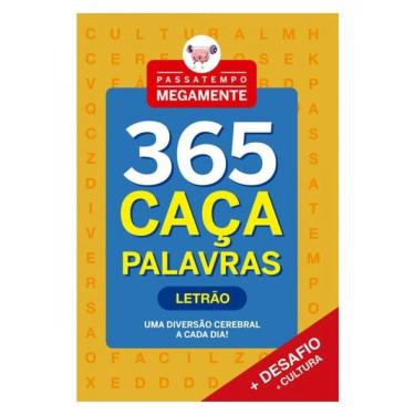 Imagem de Passatempo Megamente 365 Caça-Palavras - Letrão