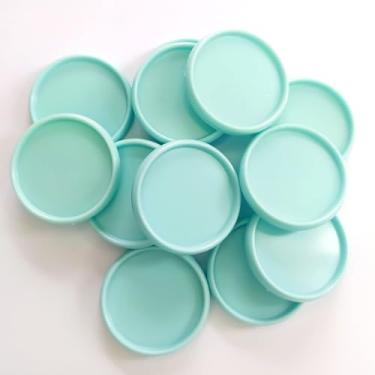 Imagem de Kit 12 Discos G 32mm de Caderno Infinito Sistema Inteligente Amor Infinito Cadernos - Liso (Tiffany)