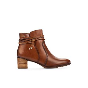 Imagem de PIKOLINOS Calafat de couro de salto alto para mulheres, Cuero, 34