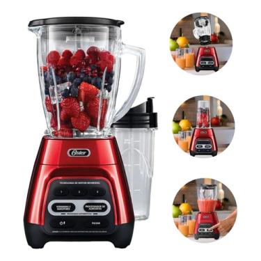 Imagem de Liquidificador Oster 1210r Vermelho Reverse Blender 127v BLSTPYG1210RBG