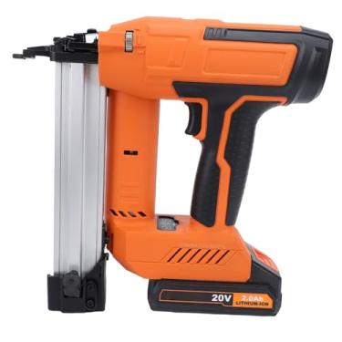Imagem de Pregador Versátil, Pistola de Pregos Brad Sem Fio de 18Ga para Marcenaria, Com Bateria de Lítio para Incrustação e Fixação de Madeira (Plugue UE 100‑220 V)