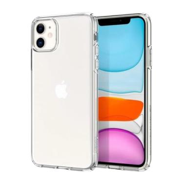 Imagem de Capa Capinha Clear Case Space X Rígida Anti Amarelamento Resistente Para iPhone (11)
