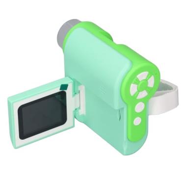 Imagem de Microscópio para Crianças, Microscópio Infantil de Bolso 1000X Com 6 Luzes LED Ajustáveis, Tela LCD de 2 Polegadas Mini Microscópio Portátil Portátil para Crianças, Ferramenta