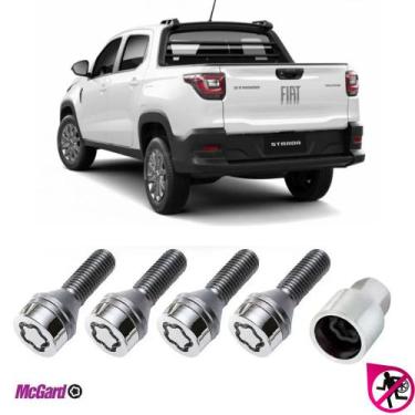 Imagem de Kit Parafuso Antifurto Roda Fiat Strada 2012 a 2023 Original - MCGARD