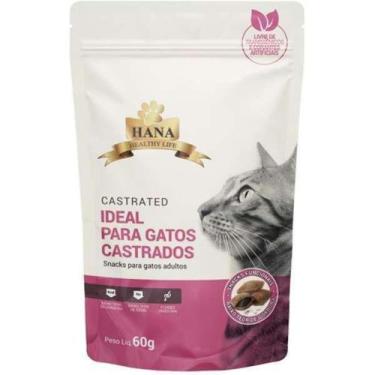 Imagem de Hana Snacks Castrated - Ideal para Gatos Castrados - 60g - hana health