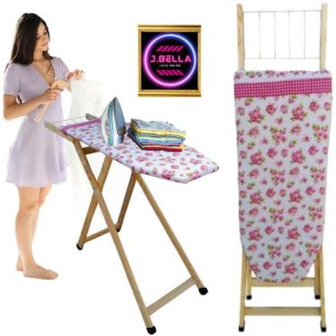 Imagem de Mesa Tábua De Passar Roupa Dobrável 2 Regulagem De Altura Táboa Facil 