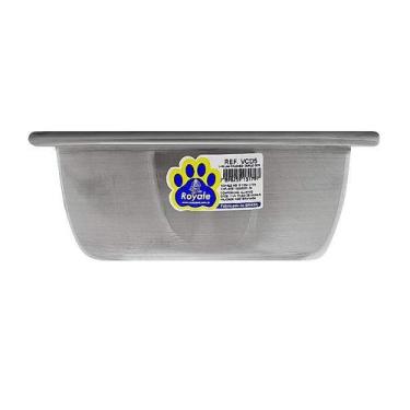 Imagem de Comedouro Royale Para Cães Grande Alumínio - 2000ml