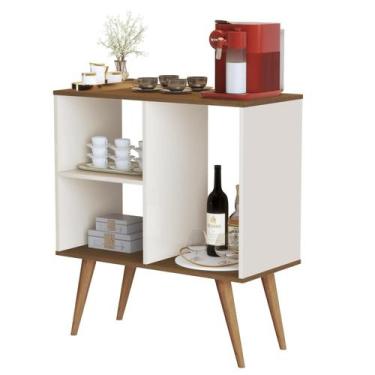 Imagem de Aparador Axios Nichos Cantinho Do Café Buffet Modelo Retrô - E-NOVA MÓ