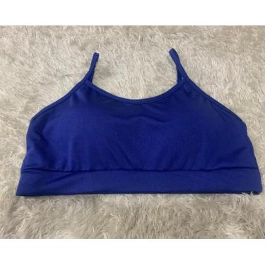 Imagem de Top alcinha feminino fitness com bojo removível TB moda fitness , Bic,