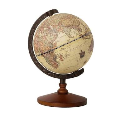 Imagem de Globos O mais recente globo mundial Retro English Globe Fontes de alta definição para proteger a visão Uma variedade de tamanhos Globo opcional decorativo