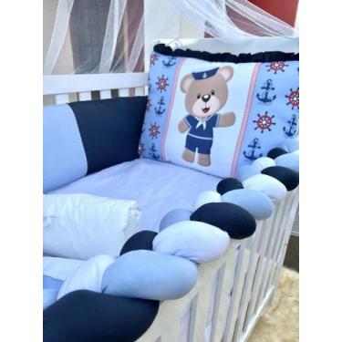 Imagem de Kit berço urso marinheiro 10 peças  - One baby 