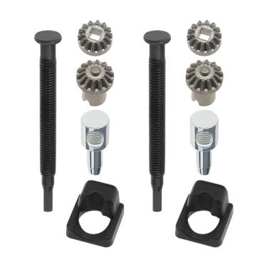 Imagem de ECSiNG 2 conjuntos de parafusos tensores ajustadores de corrente de serra de corrente V651000001 V651000011 V203000110 C30900030 V3550080 compatível com Echo CS-400 CS400 CS-450