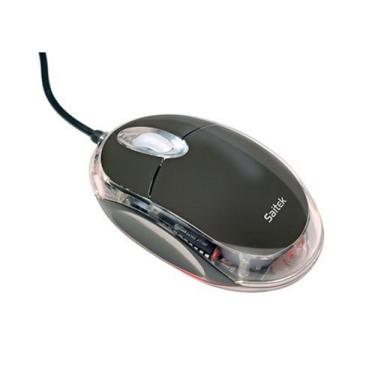 Imagem de Saitek Mouse óptico para notebook PM09Abk (preto)