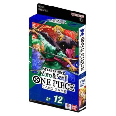 Imagem de One Piece - Card Game - Starter Deck- ST-12 - Zoro and Sanji - Bandai