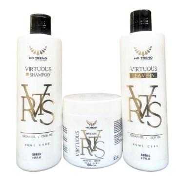 Imagem de Kit Manutenção Virtuous  3x500g - HD TREND
