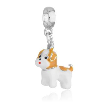 Imagem de Berloques Raças Cachorro Cachorrinho Banhado a Prata 925 - Work Semijo