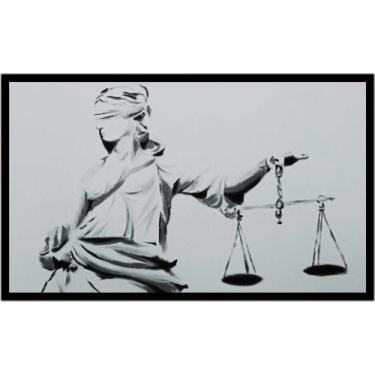Imagem de Quadro Decorativo Direito Têmis Advogados Escritórios Quartos Salas Co