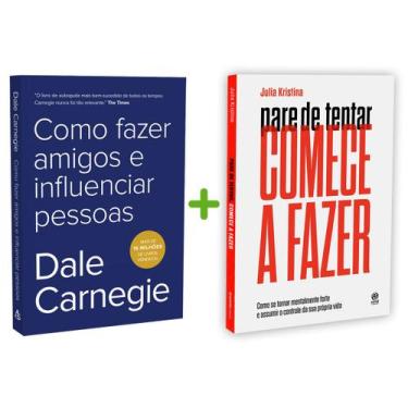 Imagem de Kit 2livros, Como Fazer Amigos e Influenciar Pessoas + Pare De Tentar 
