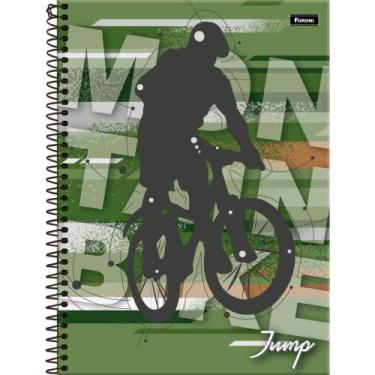 Imagem de Caderno Espiral 15X1 Capa Dura JUMP 300 Folhas - Pacote com 04 Unidade