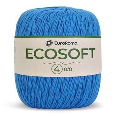 Imagem de Barbante Ecosoft EuroRoma N04 300g, 901 AZUL PISCINA