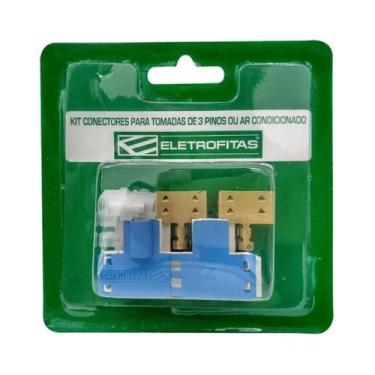 Imagem de Kit Conector Eletrofita 3 Pistas 20a Original Fita Eletrica