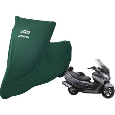 Imagem de Capa Cobrir Moto Suzuki Burgman 650 De Tecido Lycra - Mz, Verde