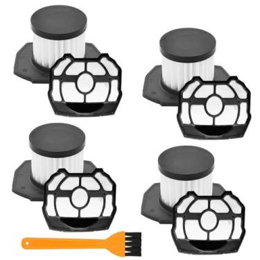 Imagem de MZY LLC Pacote com 4 filtros de substituição para aspirador de pó Ryobi P718 18 Volts, adequado para Ryobi P718K P7181 Parte 313282001 313282002 A32SV02 Filtro de aspirador de pó de substituição