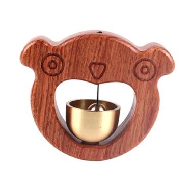 Imagem de IEUDNS Lojistas Sinos de Vento Abrir a Campainha de Entrada para Negócios Ao Entrar Na Porta Do Celeiro Da Fazenda Geladeira Escritório, Castanho claro