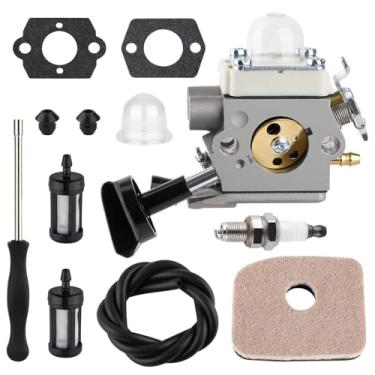 Imagem de Carburador BG56C para soprador de folhas STIHL BG56C BG56 ZAMA C1M-S260B 4241-120-0622 4241-120-0615 com filtro de combustível de lâmpada primária, filtro de ar