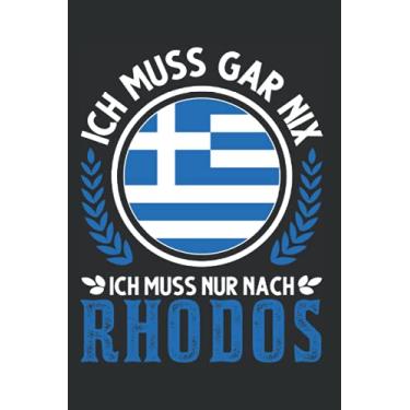 Imagem de Rhodos Tagesplaner: Urlaub Griechenland Rhodos Kreta Reise/Kalender 2022 / Wochenplaner Tagesplaner Planer/Planungsbuch To-Do-Liste / 6x9 Zoll / 100 ausfüllbare Seiten