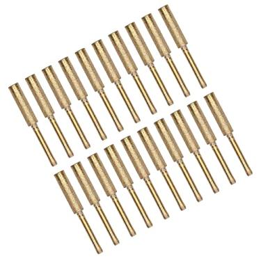 Imagem de Kit de Conjunto de Cabeça de Moagem de Rebarba de Afiador de Motosserra, para Ferramenta de Afiação Com Arquivos Rotativos de 20 Unidades, Aplicado Principalmente para (5,5 mm)