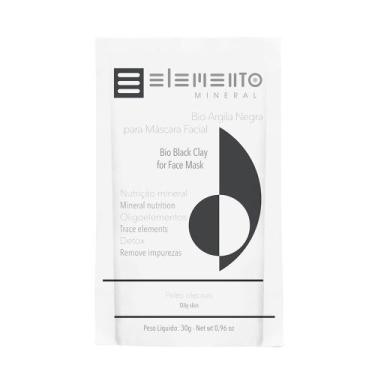 Imagem de Bio Argila Negra 30g - 02605/22 - 03/26 - Elemento Mineral