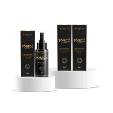 Imagem de Kit 3 Tônico Capilar Poderoso Antiqueda Crescimento do Cabelo - Potenz