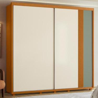 Imagem de Guarda Roupa Sonhos Cinamomo Off White Salvia - Mais de Casa