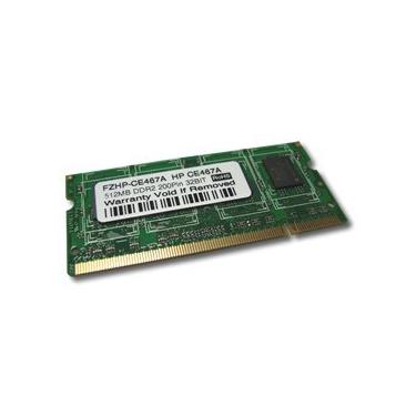 Imagem de Memória RAM 512 MB 200 pinos DDR2 para impressora HP Color Laserjet CP4025dn CP4025n CP4525dn CP4525n CP4525xh (HP P/N CE467A)