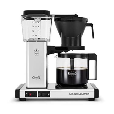 Imagem de Cafeteira Moccamaster 53941 KBGV Select para 10 xícaras, prata polida, 1,25 l