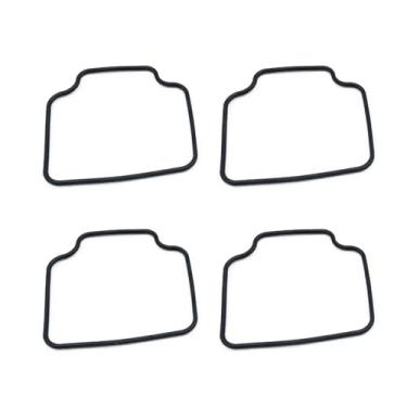 Imagem de Kit de reparo de carburador, válvula de agulha, junta de válvula de ar, diafragma de êmbolo para motocicleta de cilindro único CB400SS (4 gaxetas)