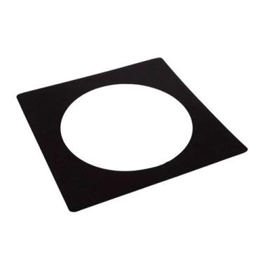 Imagem de Acabamento Para Forro 35x35 Preto Duto 12 Chaminé Fogão - INOX LAURIND