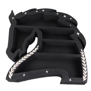 Imagem de Prateleira Exibir Prateleiras Rústicas e Em Forma de Cavalo Prateleiras Flutuantes Decorativas Pared